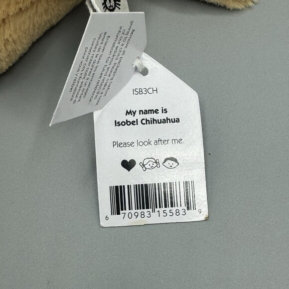 Jellycat Isobel Chihuahua Puppy Dog Plush Stuffed Toy 7" USA Authentic NEW - Picture 7 of 8